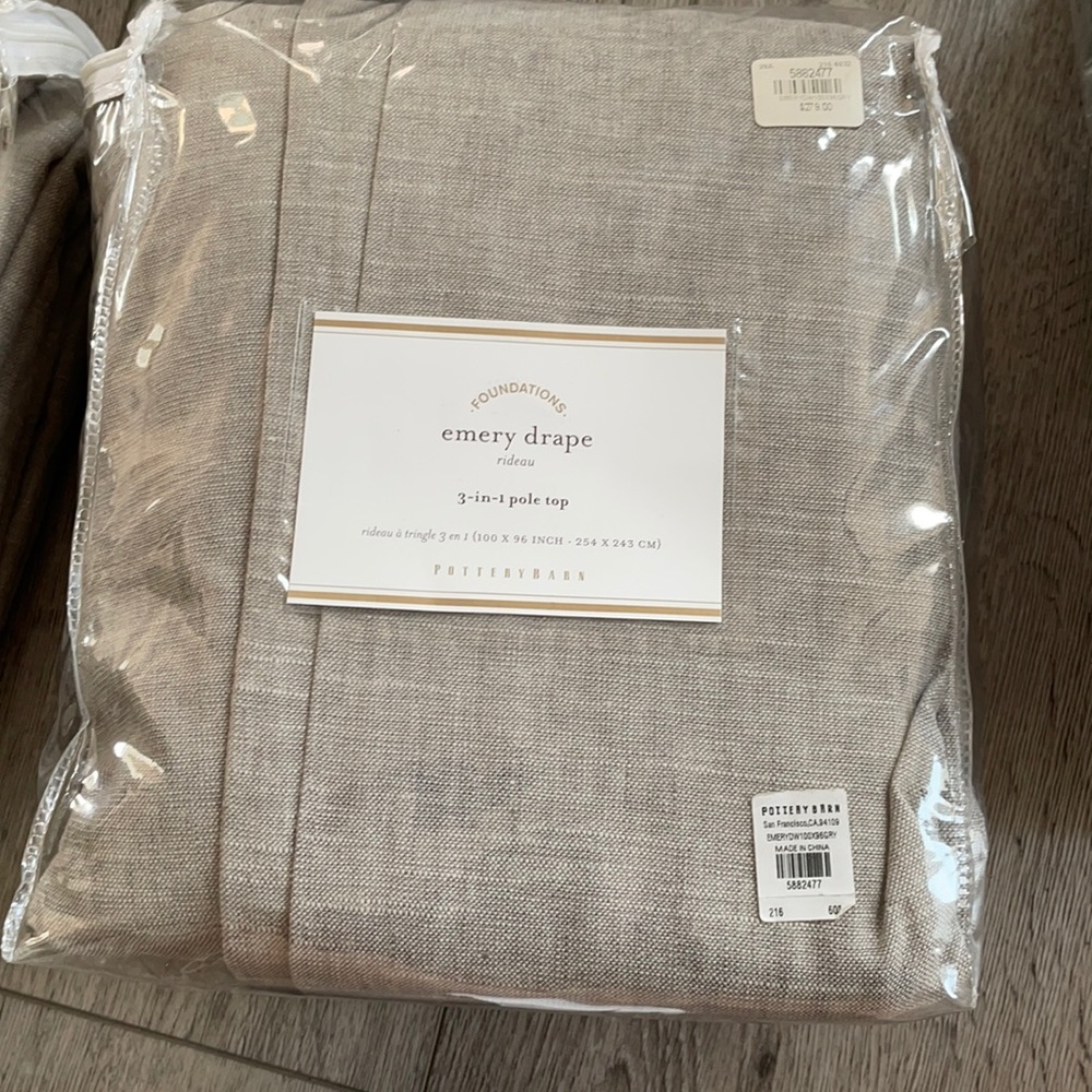 COPY - COPY - Pottery Barn Emery curtain blackout